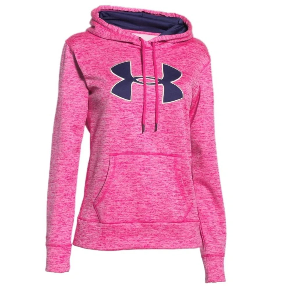 Women's UA Armour Fleece Big Logo Twist Hoodie Size Large